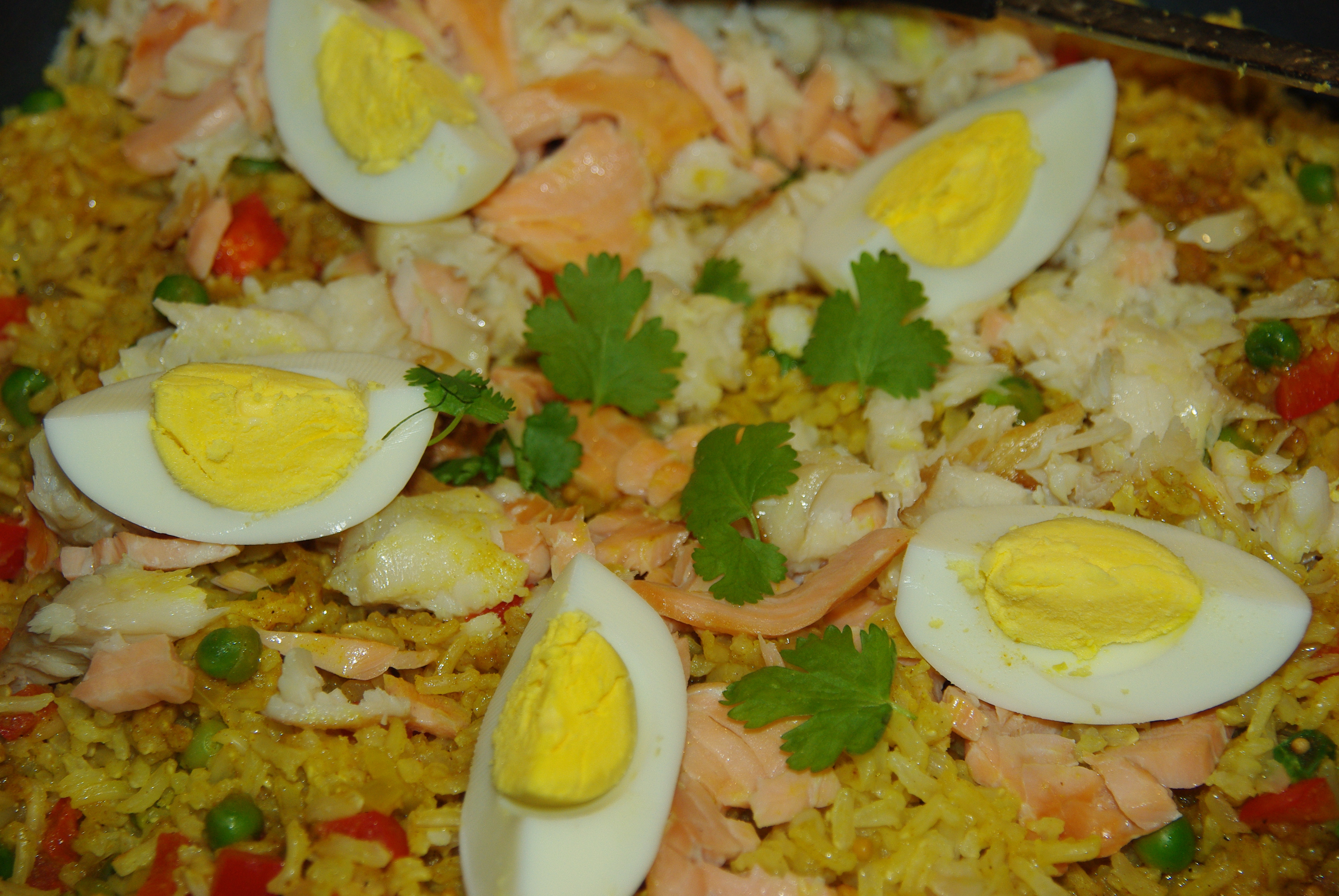 Kedgeree  englische Rucherfischpfanne