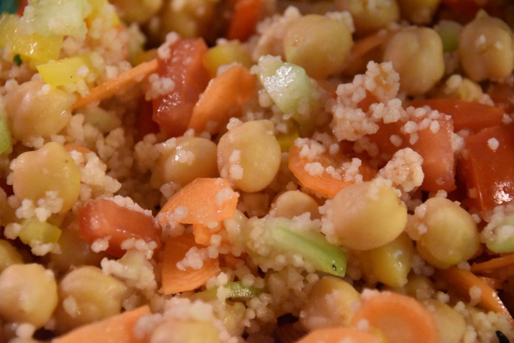 Kichererbsen-Couscous Salat