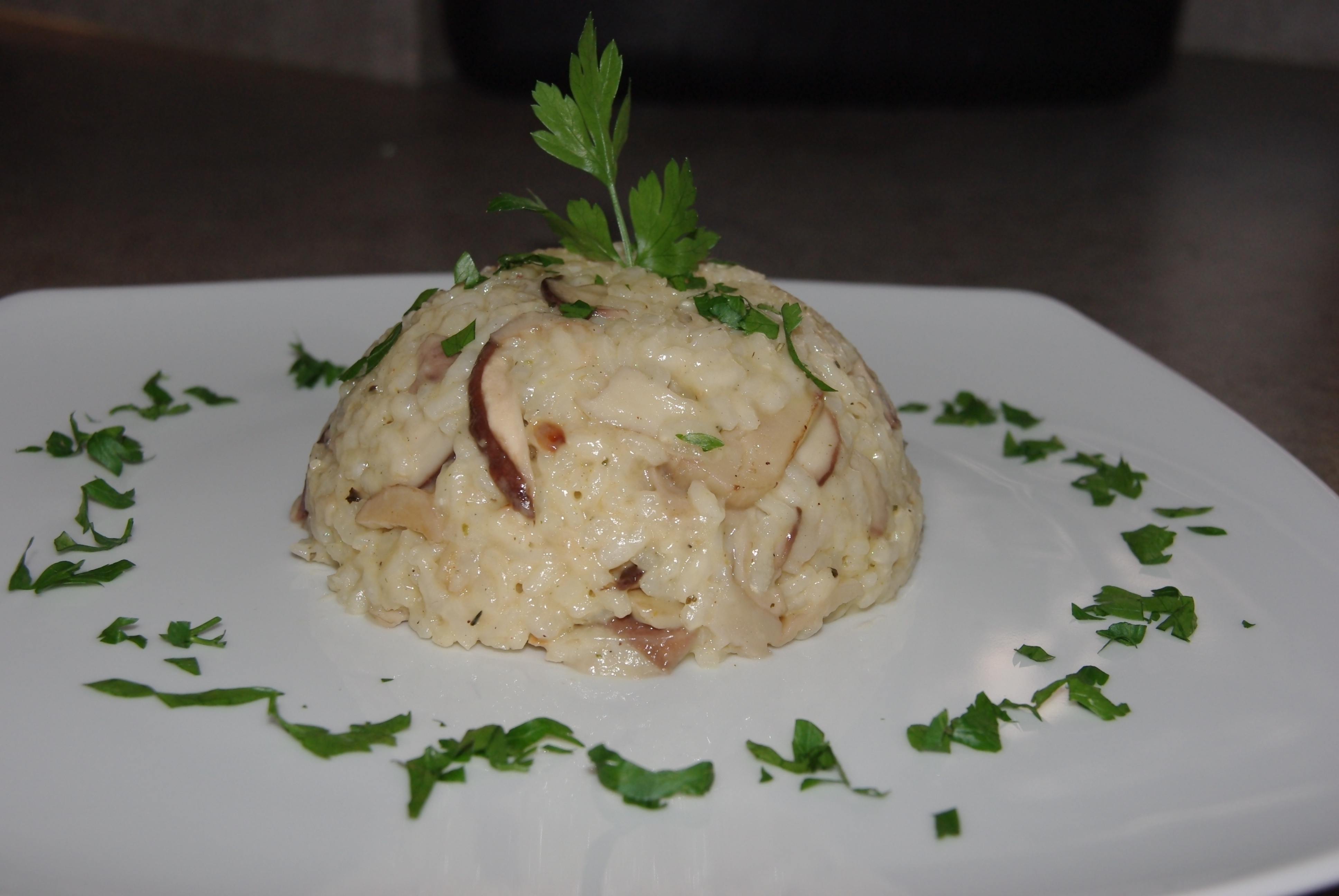 Steinpilzrisotto