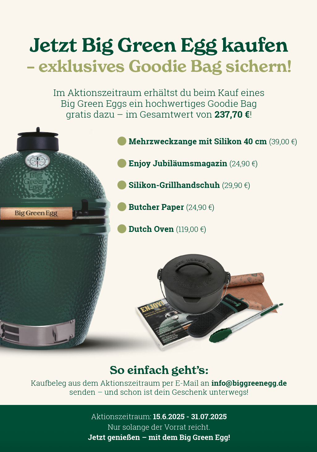 Goodie Bag Aktion – Jetzt EGG kaufen & Geschenk sichern! Goodie Bag Aktion – Jetzt EGG kaufen & Geschenk sichern!