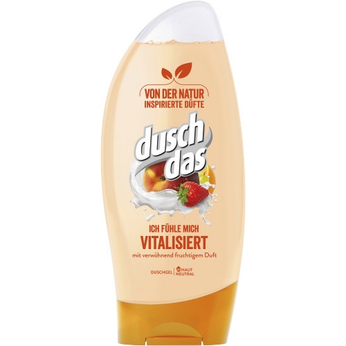 Duschdas  fruit & Cream  Vitalisiert 250 ml Flasche