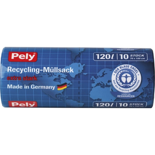 Pely Recycling-Mllsack 120L 10 Stck