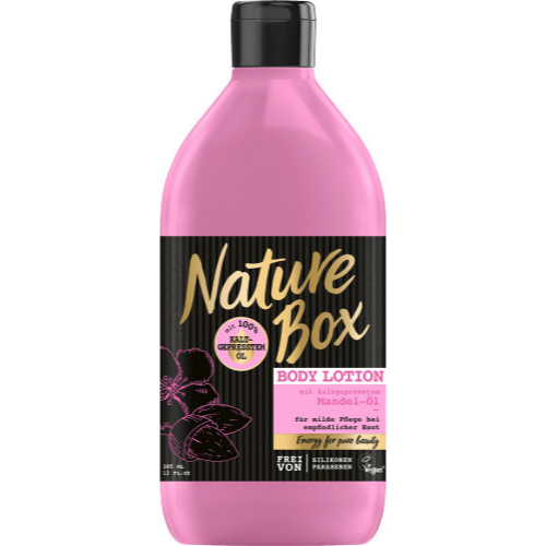 Nature Box Bodylotion mit Mandelöl 385ml