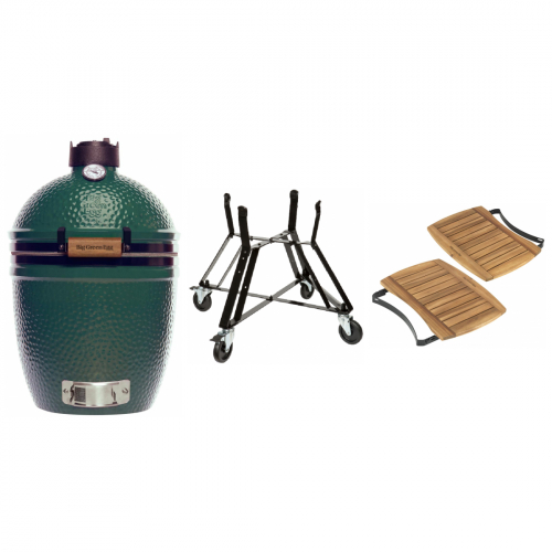 Big Green Egg Small inkl. Nest auf Rollen, Auentisch