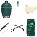 Big Green Egg Large inkl. Tischnest, ConvEGGtor, Ascheschieber, Looftlighter, Holzkohle