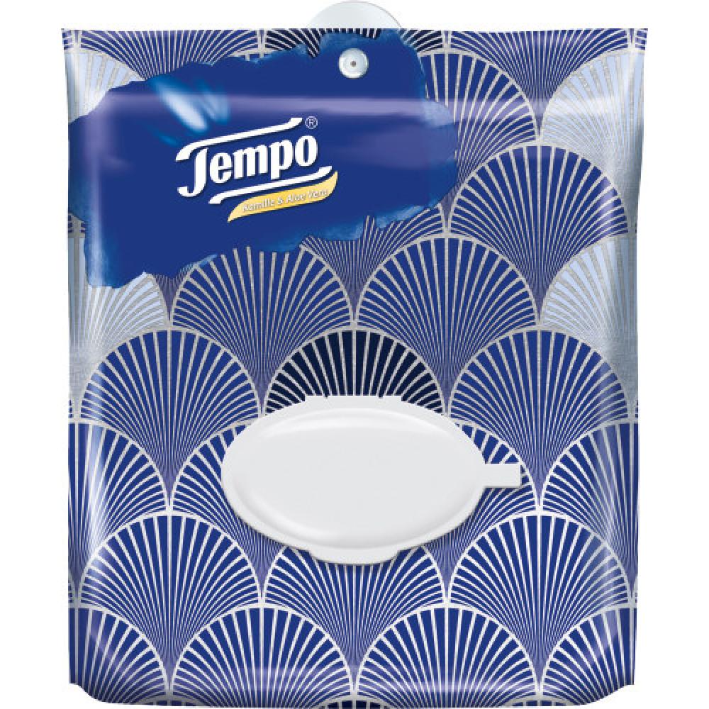 3 x Tempo Feuchtes Toilettenpapier Design Edition Komfortbeutel 40 Tücher 