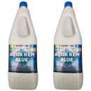 2 x Thetford Aqua Kem Blue Sanitrflssigkeit WC Zusatz 2 Liter