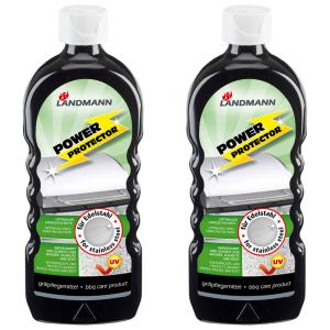 2 x Landmann Power Protector Grillpflegemittel Edelstahl Grillpolitur 500ml