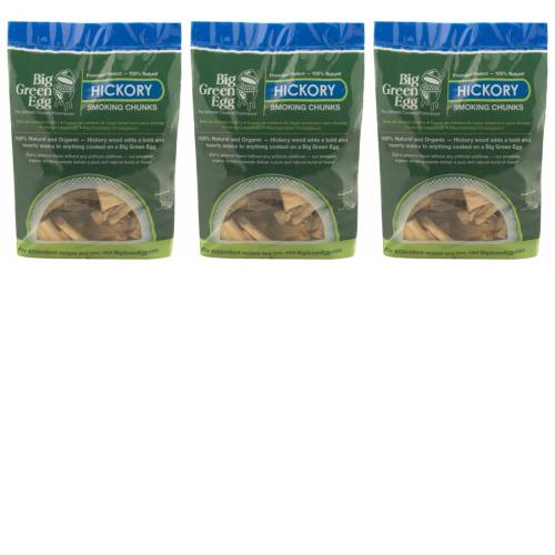 3 x Big Green Egg Walnuss Holzstckchen Holz Chunks 9 Liter