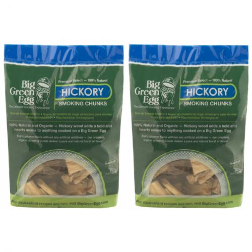 2 x Big Green Egg Walnuss Holzstckchen Holz Chunks 9 Liter