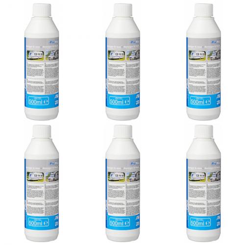 6 x Reiniger & Wachs 500ml fr Wohnwagen und Reisemobil