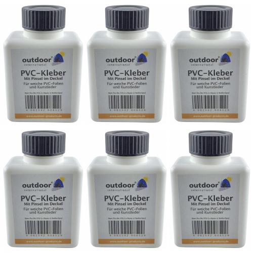 6 x Outdoor PVC-Kleber Kleben und Dichten 100ml