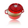 Grillschweine Dutch Oven emailliert - Gre: 3,8L