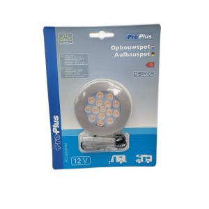 Aufbauspot 15-Leds 12V 200lm 70x12mm