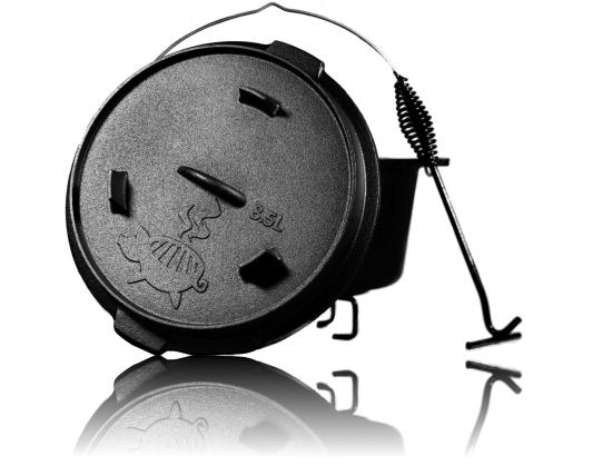 Grillschweine Dutch Oven 9QT ohne Fe - kleine Produktionsfehler