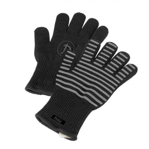 DeWok Hitzehandschuhe schwarz Einheitsgre 29 x 16 x 1,2 cm