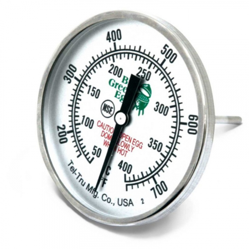 Big Green Egg Tel-Tru Deckelthermometer fr Gre M, S, MX (Minimax), MN (Mini)