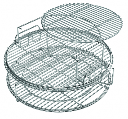 Big Green Egg Stainless Stell Half Grids Gre XL