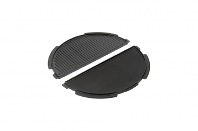 Big Green Egg Grillplatte Halbmond-Plancha Gre: Large