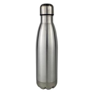 Thermoflasche grau-metallic