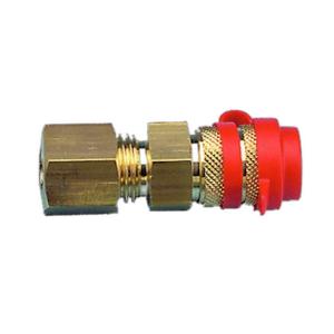 Gaskupplung mit Schutzkappe