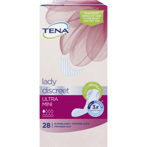 Tena Slipeinlagen Lady Discreet Ultra Mini Hygieneeinlagen 28 Stück