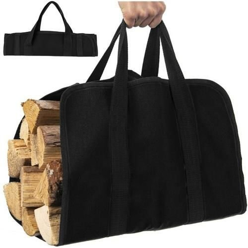 Kaminholztasche Tragetasche Kaminholz Einkaufskorb
