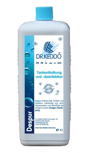 Dr.Keddo Despur Tankentkalkung und -Desinfektion 1 Liter