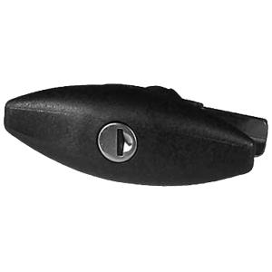 Safe-tec Stauraumschlo� elipsenf�rmig - Ma�e (Breite x H�he): 11 cm x 4,2 cm