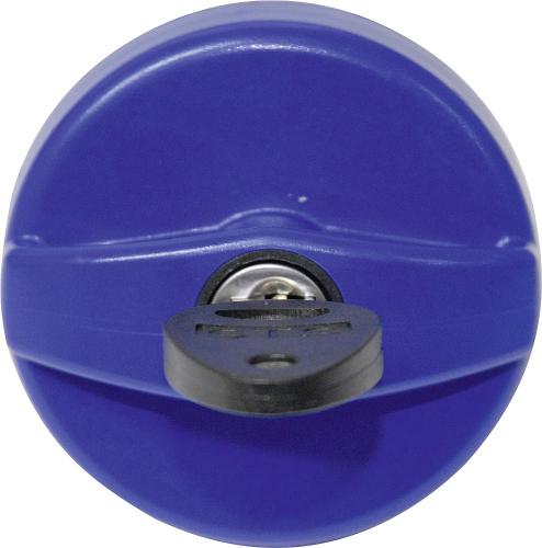Safe-tec Tankdeckel mit Belftung - Farbe: blau