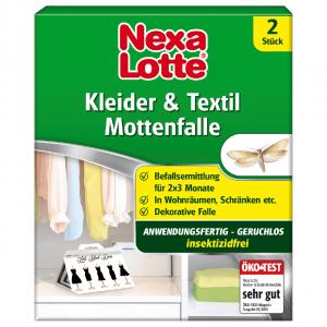 Nexa Lotte Kleider & Textil Mottenfalle 2er Schachtel