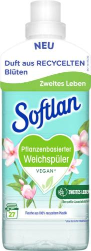 Softlan jasminblte 27 Waschladungen, 650ml Flasch