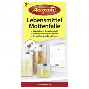 Aeroxon Lebensmittel Mottenfalle 2er Pack